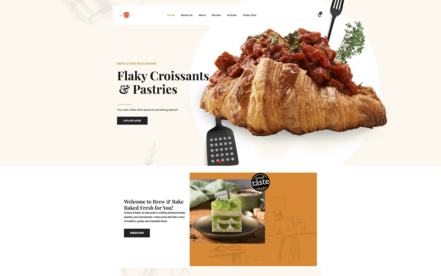 Brew & Bake screenshot 1
