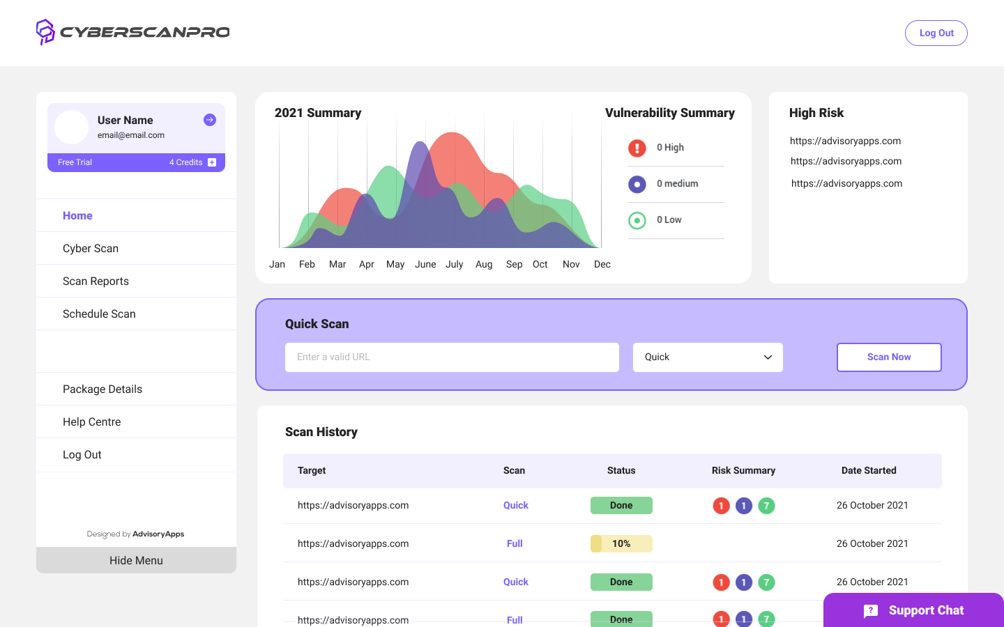 CyberScanPro screenshot 1