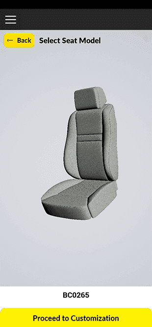 DK Schweizer Leather Seat 3D screenshot 3