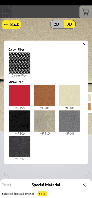 DK Schweizer Leather Seat 3D screenshot 6