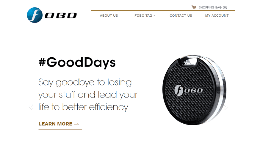 Fobo Tag E-Commerce screenshot 1